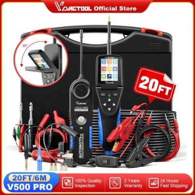 Kit testador de sonda de circuito de energia automotiva VDIAGTOOL V500PRO 9V-30V testador de circuito de carro ferramenta de diagnóstico de sistema elétrico