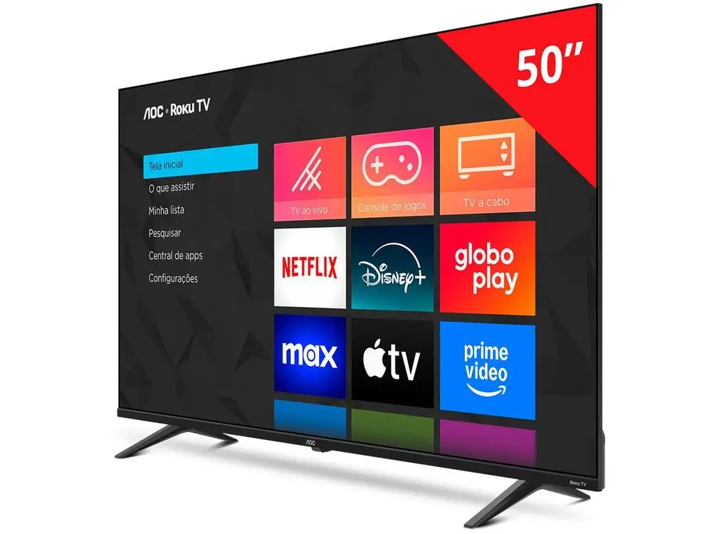SMART TV 50 AOC ROKU 50 - Imagem 4