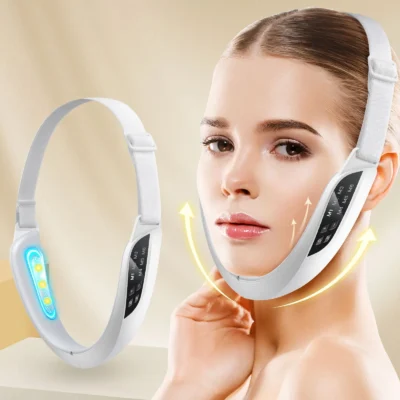 Dispositivo elétrico de beleza para lifting facial, 6 modos, 8 níveis, ems, microcorrente, firmador, massageador facial, remoção de queixo duplo, cuidados com a pele