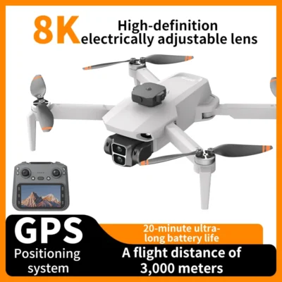 L106-1 GPS com tela LCD colorida grande de 4,5 polegadas 8K Ultra HD GPS sem escova aérea dobrável para evitar obstáculos infravermelhos