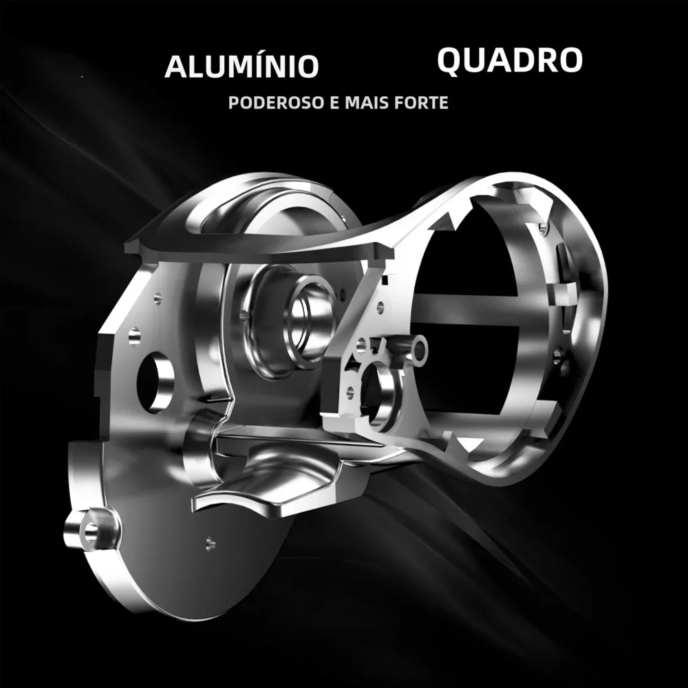 Piscifun liga m carretel de arremesso de metal 10kg 22lb arrasto máximo com rolamentos de escudo de alta e baixa velocidade forte carretel de pesca de água salgada - Imagem 2