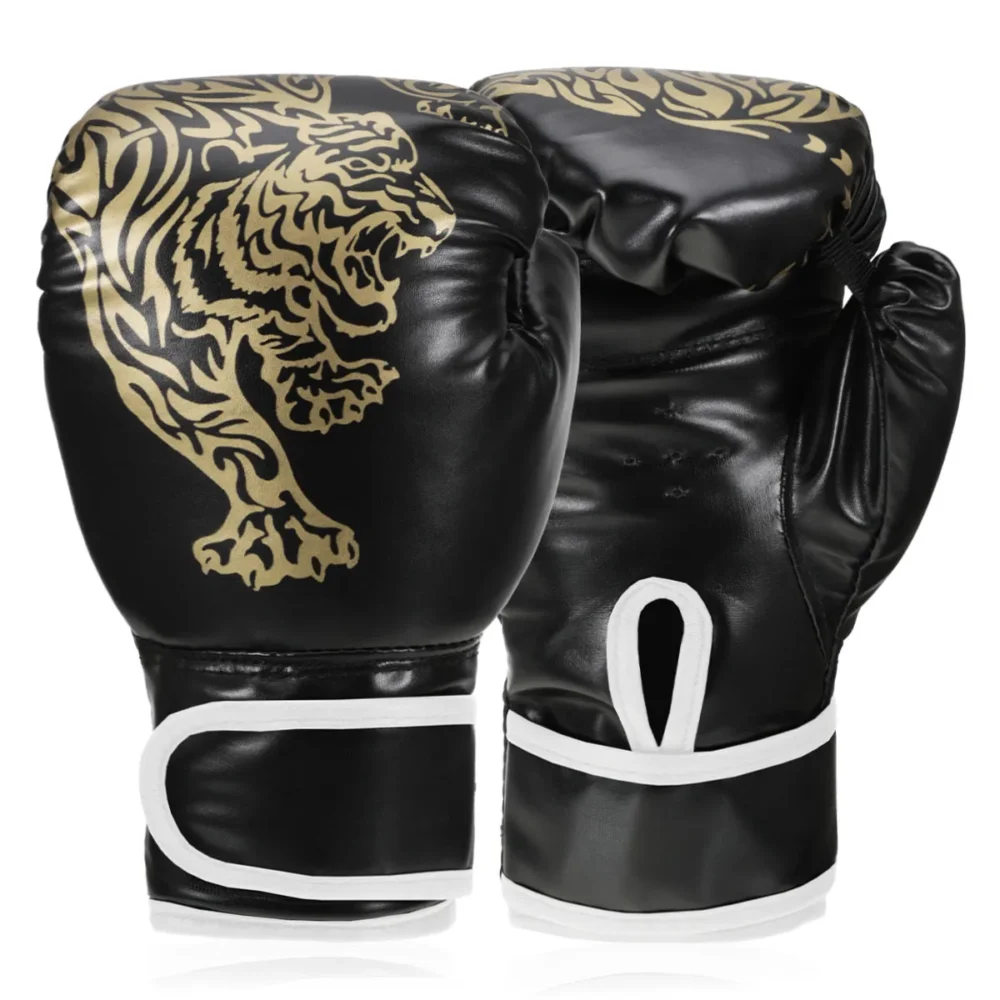Adultos luvas de boxe respirável couro do plutônio luvas de luta crianças treinamento boxe kickboxing luvas para ginásio esporte ao ar livre indoor