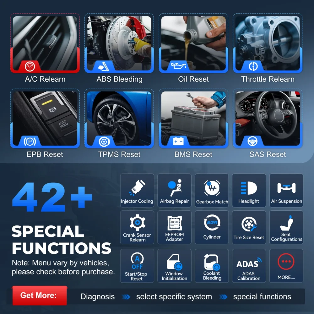XTOOL D8S Ferramentas de diagnóstico de carros Automotive Scanner ECU Coding 42 Services Towplogy Programação Bidirecional Programação Canfd Doip FCA Entrega rápida do Brasil Warehouse - Imagem 6