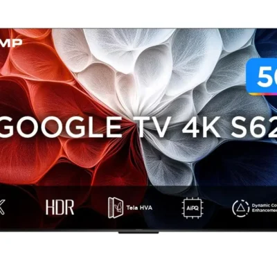 Smart TV 50" TCL 4K UHD LED 50S62 Google TV AiPQ Google Assistente 3 HDMI