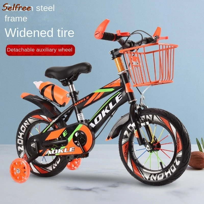 Selfree Children's Bicycle, Baby Pedal Car para crianças, meninos e meninas, Carbon Rower, Quadro Carbono, crianças